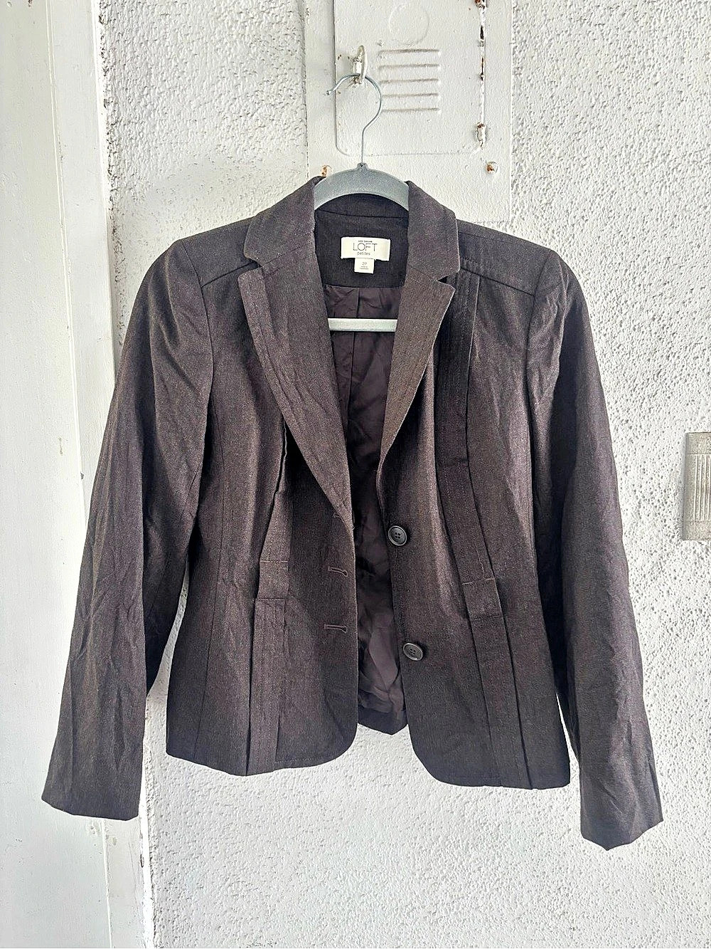 Ann Taylor Brown Blazer
